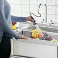 thumbnail image 5 of Yesurprise Gaomon Stainless Steel Sink Commercial Kitchen Prep & Utility Sink Free Standing Single Bowl, 5 of 9