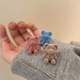 thumbnail image 3 of Autumn And Winter Plush Bear Cute Cartoon Index Finger Ring, 3 of 7