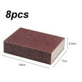 thumbnail image 2 of Esponja de esmeril, sin olor, duradera, gruesa, nanoesponja, descalcificadora, óxido, plato casero, baño (marrón), 2 of 6