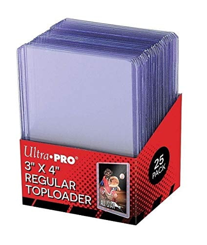 4 Packs Soft Sleeves 400 Ultra CBG Pro Regular 3x4 Toploaders New Top Loaders 