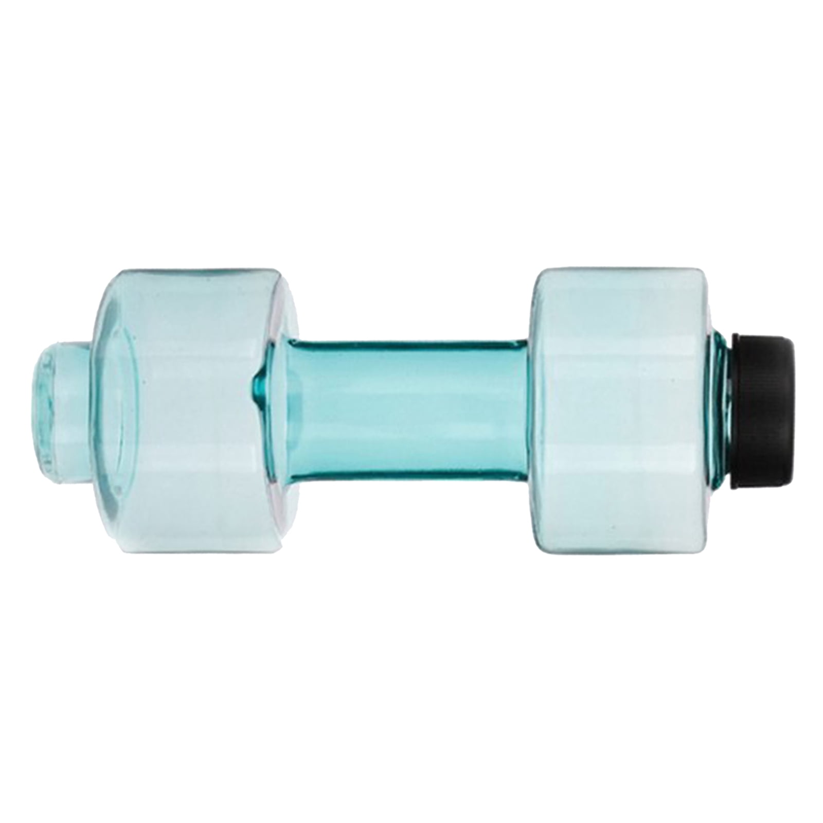 Fitness Dumbbells Weight Strong Water Drinks Bottle 550ml Green