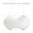 thumbnail image 4 of Yuarrent Almohadilla ergonómica de apoyo para la espalda y la cadera Almohada para piernas de espuma viscoelástica de alta densidad Decoración del hogar azul marino Yuarrent HA1037-01B, 4 of 6