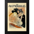 thumbnail image 2 of Toulouse-Lautrec, Henri de 17x24 Black Modern Framed Museum Art Print Titled - At the Concert Vintage Poster, 2 of 5