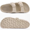 thumbnail image 3 of Sandalias con plataforma Goosecret para mujer con soporte en arco, color nude, talla 40, 3 of 7