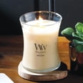 thumbnail image 4 of WoodWick Vanilla Bean Medium Hourglass Candle, 4 of 7