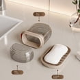 thumbnail image 6 of Travel Soap Box Soap Storage Portable Cover Sealed Soap Travel Carry Transparent, 6 of 8