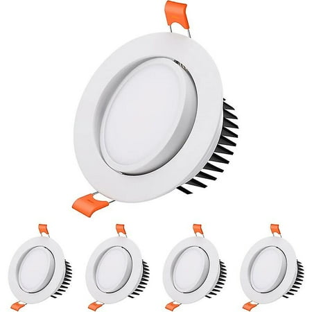 

Autumn Promotion led Recessed Spotlight [4 Pack] 7w Led Recessed Spotlight Bathroom 6000k Cool White Extra Flat Led Recessed Spotlight 40 Adjustable