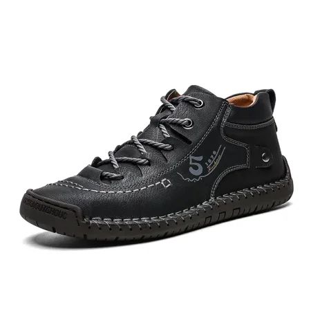 

Men‘s Vintage Casual Non Slip Shoes Handmade Comfortable Walking Sneakers