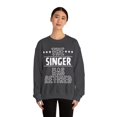 thumbnail image 4 of Funny The Singer Has Retired Grandpa Senior Worker  Gildan 18000 Sweatshirt, 4 of 4