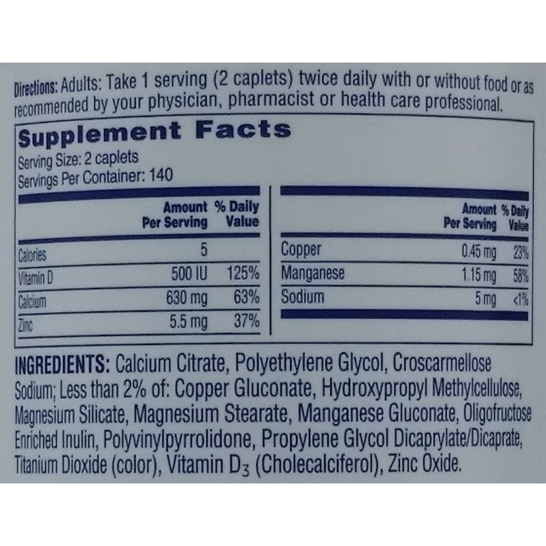 Citracal Slow Release 1200 Calcium With Vitamin D3,