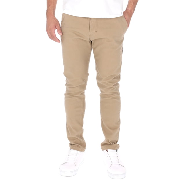 PANTALON CASUAL GABARDINA STRETCH PARA CABALLERO MODA CASUAL TALLA 34