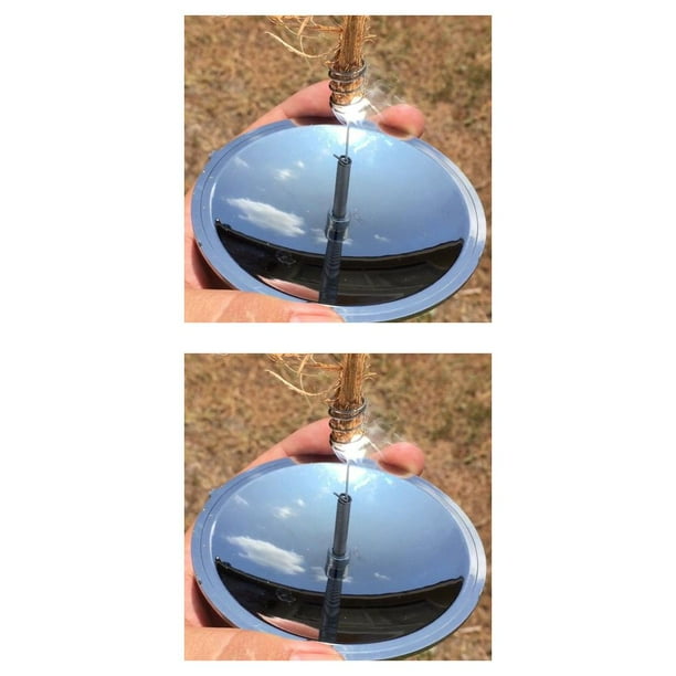 Encendedor solar Sonducket Equipo de cocina de fuego de supervivencia Paquete de bolsa 2piezas