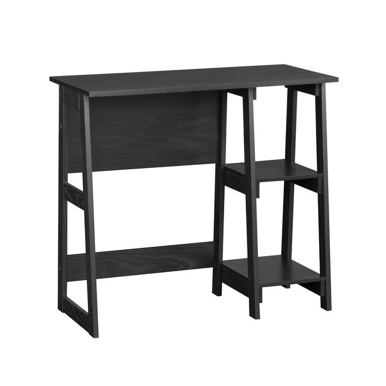 Mainstays Quick Assembly Desk, Black Finish - Walmart.com