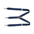 thumbnail image 4 of Segolike Fashion Men's Suspenders 3 Hooks Adjustable Solid Color Strap Unisex Heavy Duty Blue, 4 of 8