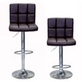 thumbnail image 1 of ViscoLogic LIBERTY Swivel Leatherette Adjustable Hydraulic Bar Stools (Set of 2 Bar Stools), 1 of 8