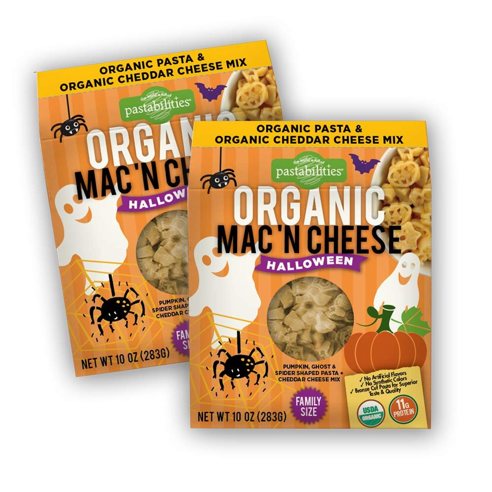 Pastabilities Organic Kids Halloween Mac and Cheese, Fun Shaped Pumpkin