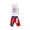 WH2, variant on Mercatoo Toddler Boys Girls 4th Of July Clothes Sleeveless Vest Tops USA Flag Print Shorts 2Pcs Outfits Set