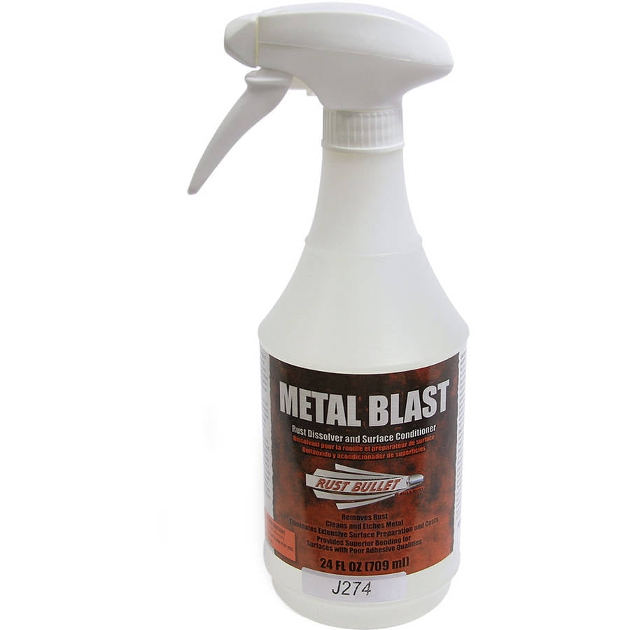 Rust Bullet Metal Blast, Metal Cleaner, Rust Dissolver and Rust Remover