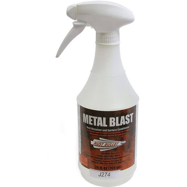 Rust Bullet Metal Blast, Metal Cleaner, Rust Dissolver and Rust Remover