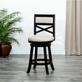 thumbnail image 3 of 30" Bar Stool, Weathered Gray, Easy Assembly, Floor Protectors - Keep Floors Scratch-Free in Bar, 3 of 6