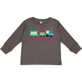 thumbnail image 3 of Inktastic Love Train Boys or Girls Long Sleeve Toddler T-Shirt, 3 of 5