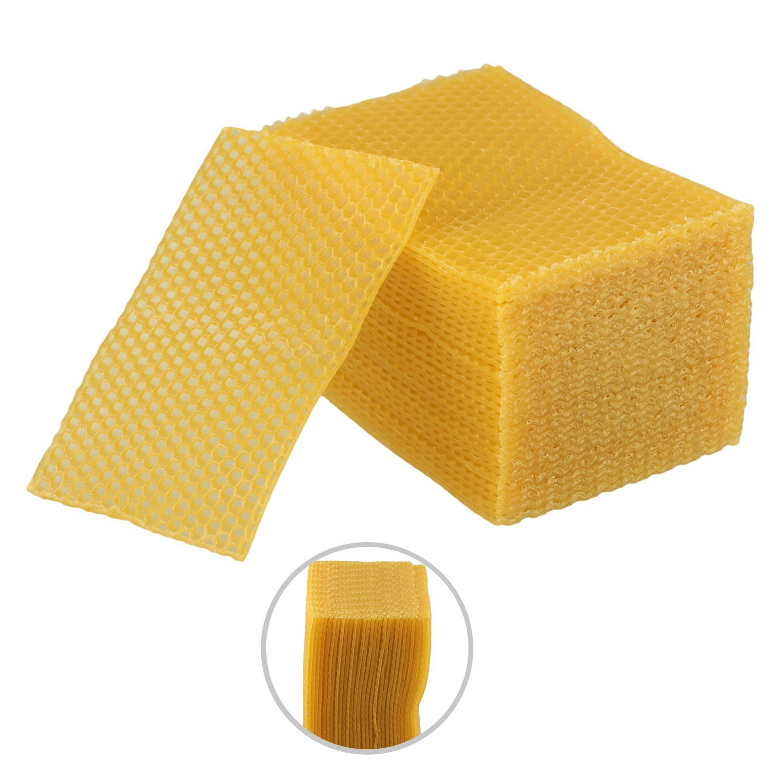 RANMEI For Candle Making For Beehive Beeswax Sheets Beehive Foundation Diy Crafts Deep Foundation Sheets Candle Making Kit
