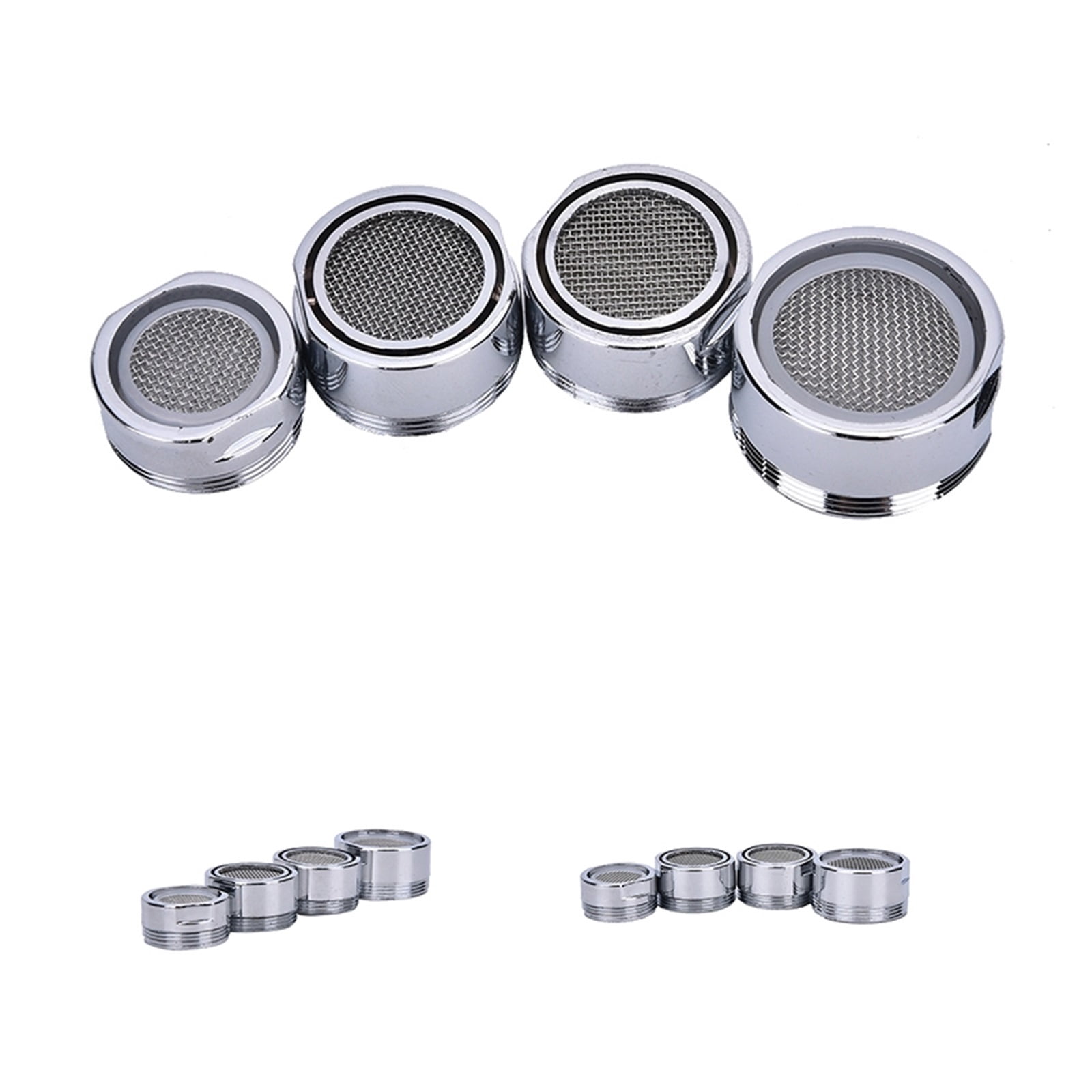 Faucet Aerator,Bathroom Sink Aerator, Tap Nozzle Thread Swivel Aerator Filter Sprayer 20/22/24/mm For Kitchen Bathroom Silver ,Durable Material