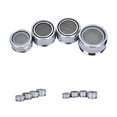thumbnail image 2 of Faucet Aerator,Bathroom Sink Aerator, Tap Nozzle Thread Swivel Aerator Filter Sprayer 20/22/24/mm For Kitchen Bathroom Silver ,Durable Material, 2 of 7