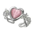 thumbnail image 2 of Anillo de abierto, minimalista elegante ajustable, bisutería elegante de moda, anillo de declaración de fiesta, uso diario, esposa, niña, mamá Yuyangstore anillo de joyería, 2 of 8