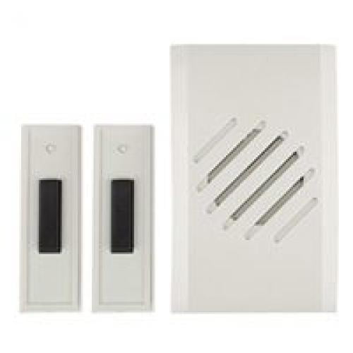 Carlon Wireless PlugIn Door Chime Kit with 2Buttons (6 per Case