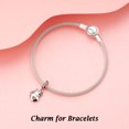 thumbnail image 4 of ROSIANNA 925 Sterling Silver Charm for Bracelets Boxing Glove Pendant Dangle Charm Women Bracelet Charm, 4 of 6