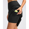 thumbnail image 4 of 20" Athletic Tennis Skort for Women with Pockets - 2-in-1 Golf Skirt with Built-in Shorts, Comfortable Stretch Fabric, Knee Length for Tennis, Golf, Running, 4 of 7