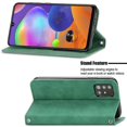 thumbnail image 4 of Funda de piel retro para Samsung Galaxy A32 5g, color verde, 4 of 5