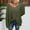 Green, variant on Women's V Neck Knit Oversized Pullover Sweater Top (Khaki XS)