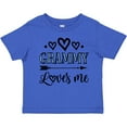 thumbnail image 3 of Inktastic My Grammy Loves Me Grandchild Girls Toddler T-Shirt, 3 of 5