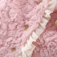 thumbnail image 3 of FDDMis Winter Jackets for Teen Girls Kids Fleece Jacket Puffer Jackets Kids Christmas Outfits Newborn Baby Girl Clothes Winter Toddler Boy 3t Clothes, Pink 12-18 Months, 3 of 8