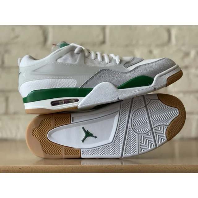 Ni - ke Ni - ke Air Jordan 4 RM Retro Pine Green Low Casual Shoes FQ7939-004 Men Size 12