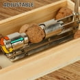 thumbnail image 5 of WMGHA Nut Cracker Heavy Duty Walnut Cracker with Wooden Base Adjustable Nut Tongs,Non-slip Handle,Manual Nut Crackers for All Nuts Nut Cracker Tool for Walnut Pecan Macadamia Chestnut and More, 5 of 9
