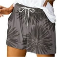 thumbnail image 6 of AXXD Womens Summer Shorts Summer (Not Positioned) Printed Multi Pocket Lace Up Shorts Mother's Day, 6 of 6