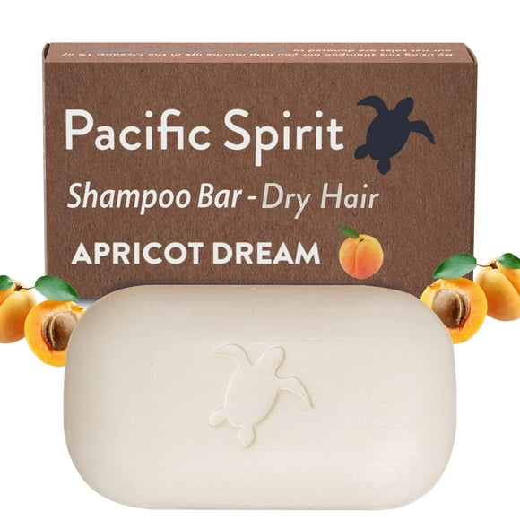 Pacific Spirit Moisturizing Shampoo Bar With Argan Oil For Dry Hair - High Shine - Tropical Scent - Sls Free Sulfate-Free Soap-Free Zero Waste Vegan 3.53 Oz