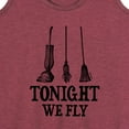 thumbnail image 3 of Hocus Pocus - Tonight we Fly - Women's Racerback Tank Top, 3 of 5