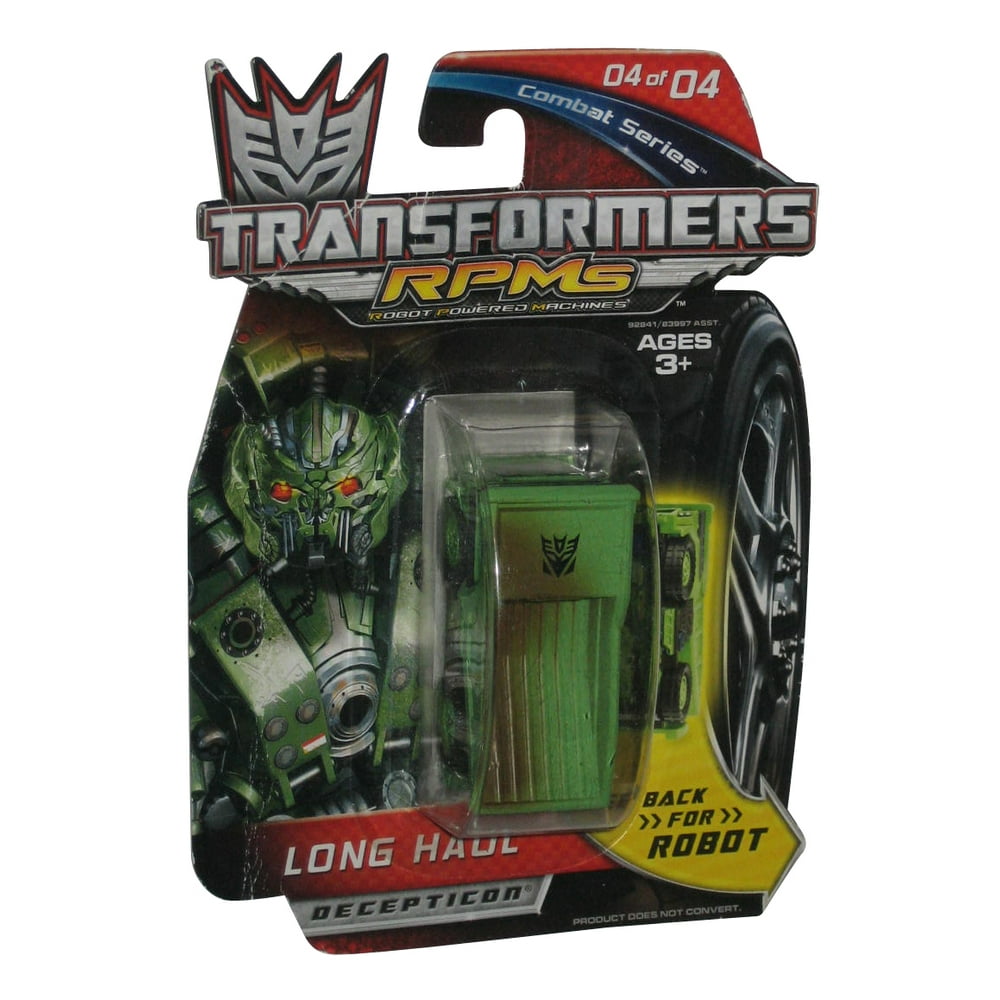 Transformers RPMs (2009) Long Haul Combat Series 04 Toy Car Vehicle
