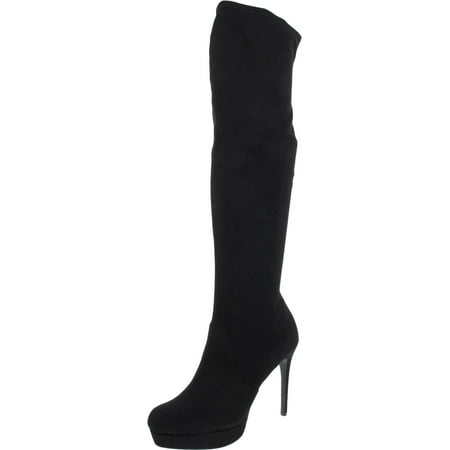 

Thalia Sodi Womens Clarissa Faux Suede Tall Over-The-Knee Boots