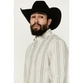 thumbnail image 2 of Cody James Men's Sunrise Stripe Long Sleeve Button-Down Stretch Western Shirt Ivory Medium, 2 of 4