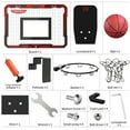 thumbnail image 3 of Dinosaur Planet Kids Indoor Basketball Hoop for 3-12 Years Old Boys Girls, Scoring over the Door Basketball Hoop Sports Set, Ball Toys Gifts for Kids Ages 3-12, 3 of 7