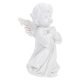 thumbnail image 4 of Figura de niña de resina, adorno de ángel para el hogar (blanco), 4 of 6