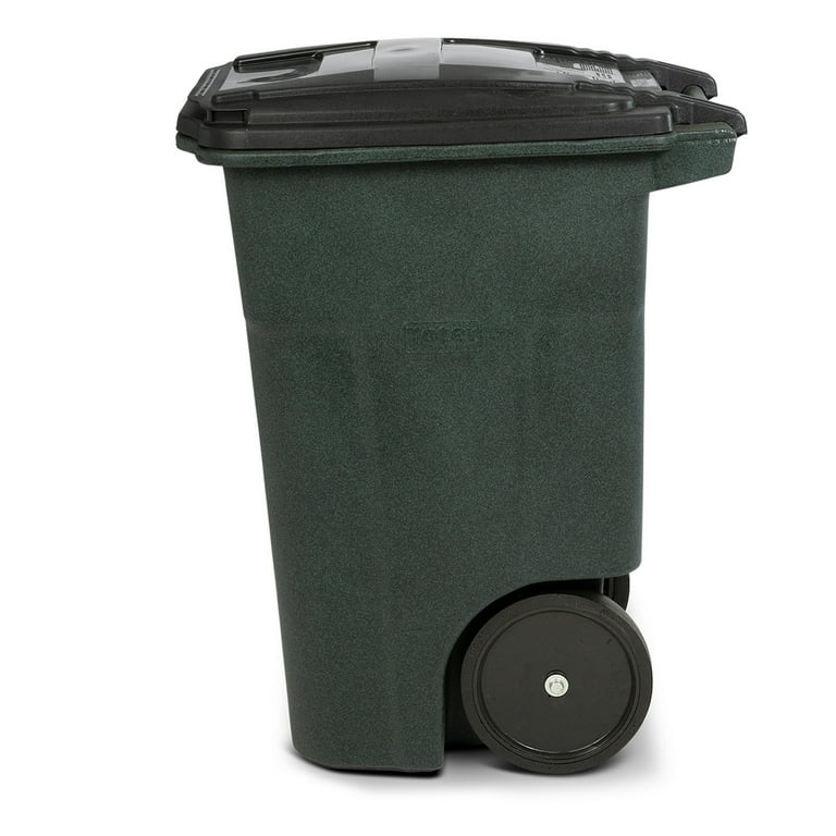 Fieldudens Trash Tote NT ニュートングリーン 48L Toter Outdoor Large 48 Gallon Trash Can with Attached Lid