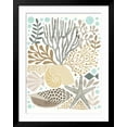 thumbnail image 2 of Art.com Under Sea Treasures VI Gold Neutral Art Print by Michael Mullan, Black Frame Wall Art, 32" x 40", 2 of 5