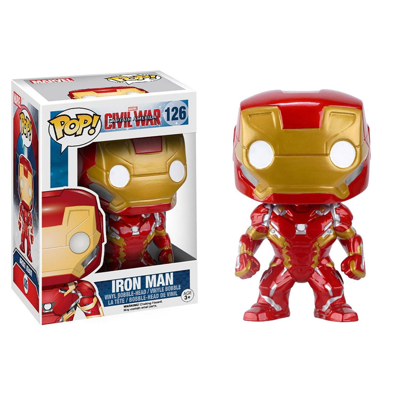 Funko Pop Marvel Civil War   Iron Man Vinyl Figure