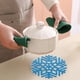 thumbnail image 5 of Snowflake Dining Table Mats Heat Insulating Mats Geometric Snowflake Mats Bowl Mats Kitchen Hollow Out Saucer, 5 of 6